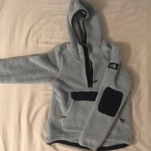 North face fluffy hoody